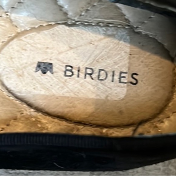 Birdies Black Suede Loafers size 8 - Picture 2 of 11